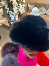 Load image into Gallery viewer, Black Mink w/Black Fox Trim

