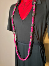 Load image into Gallery viewer, Pretty Pink Long Custom Necklace
