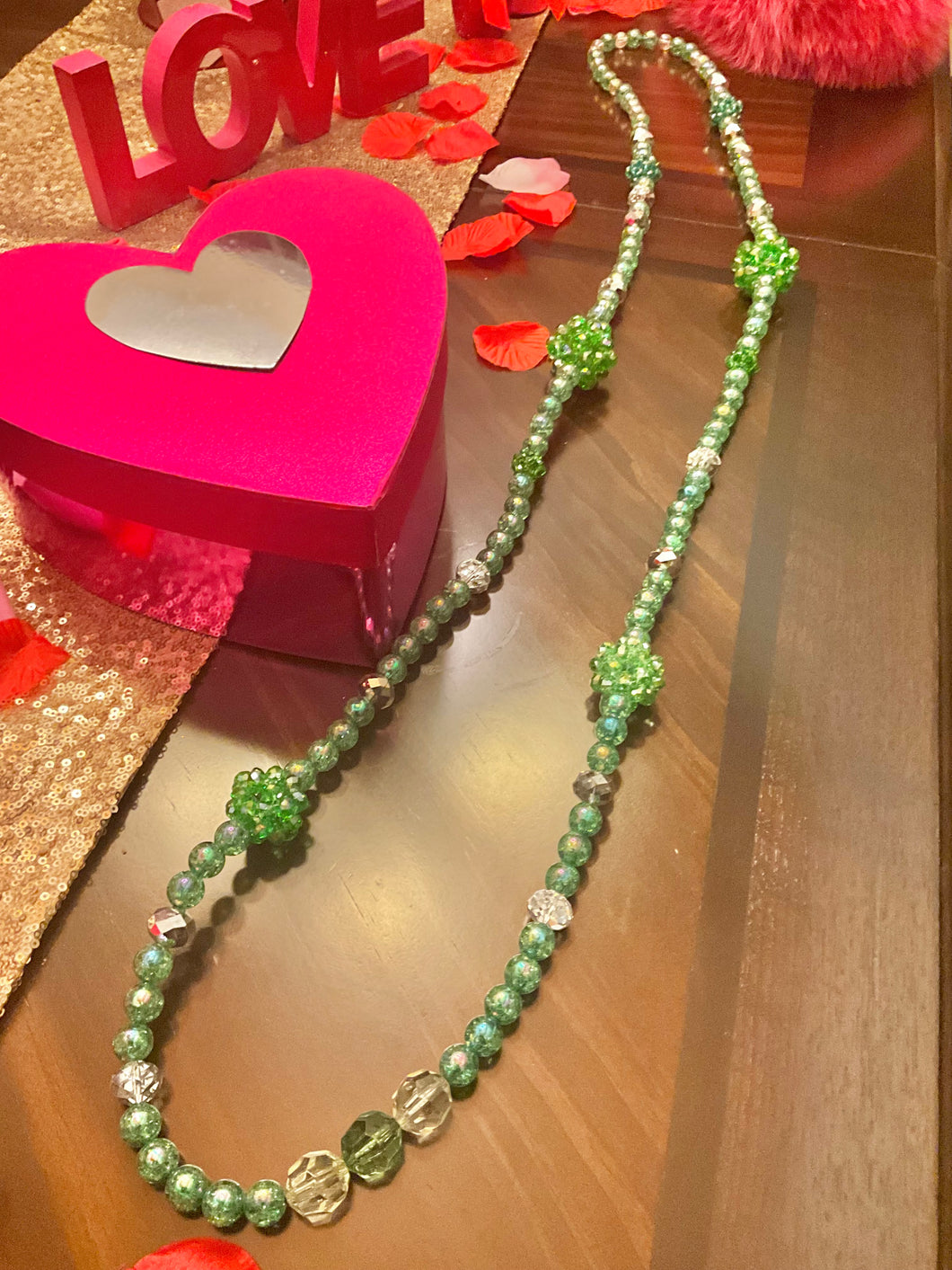 The Gorgeous Green Custom Necklace