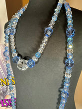 Load image into Gallery viewer, Baby Blue Custom Necklace Set
