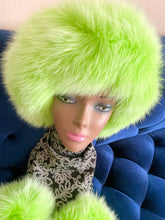 Load image into Gallery viewer, Lime Green Jumbo Fox Set
