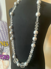 Load image into Gallery viewer, Silver and Glass Custom Necklace
