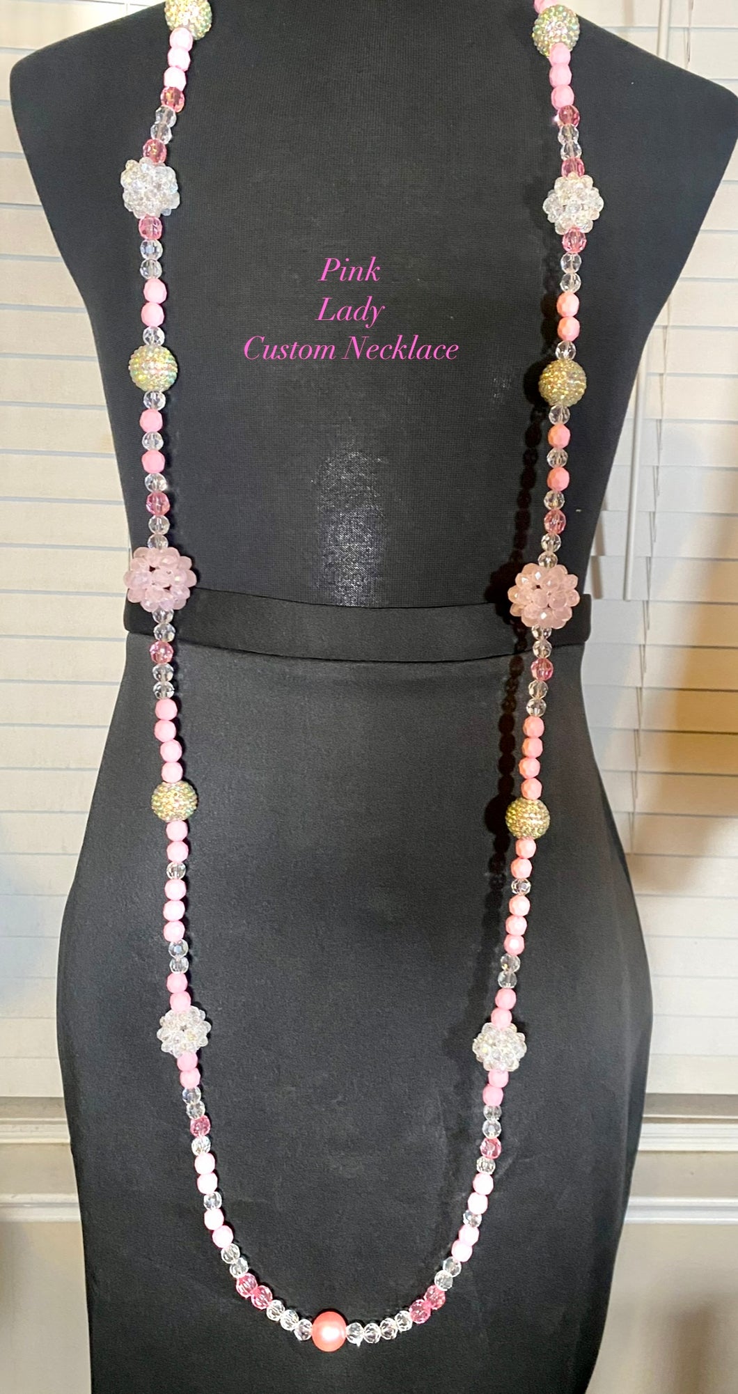 Pink Lady Custom Necklace