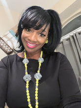 Load image into Gallery viewer, The Bumble Bee Yellow Custom Necklace
