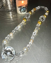 Load image into Gallery viewer, Clear and Golden Custom Necklace
