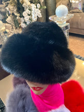 Load image into Gallery viewer, Black Mink w/Black Fox Trim
