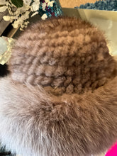 Load image into Gallery viewer, Brown Mink w/Brown Fox Trim
