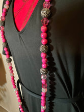 Load image into Gallery viewer, Pretty Pink Long Custom Necklace
