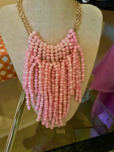 Load image into Gallery viewer, Chunky Pink Crystal Bead Necklace Set
