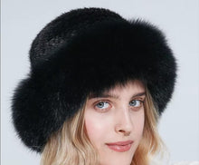Load image into Gallery viewer, Mink Hats w/Fox Trim
