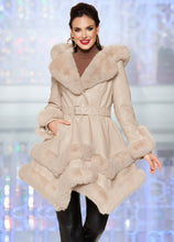 Load image into Gallery viewer, The Fantasy Faux Leathet Fur Jacket
