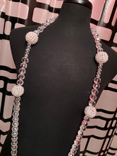 Load image into Gallery viewer, Crystal Clear Long Custom Necklace
