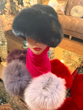 Load image into Gallery viewer, Black Mink w/Black Fox Trim
