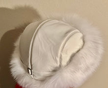 Load image into Gallery viewer, The Fox Fur &amp; Leather Hat
