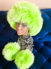 Load image into Gallery viewer, Lime Green Jumbo Fox Set
