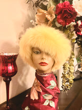 Load image into Gallery viewer, The Lemon Fox Fur Headband
