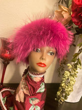Load image into Gallery viewer, The Violet Fox Fur Headband
