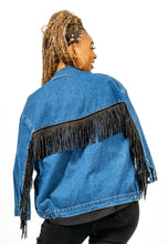 Load image into Gallery viewer, Denim Fringe Jackets
