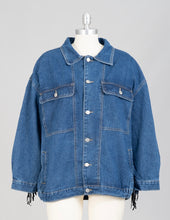 Load image into Gallery viewer, Denim Fringe Jackets
