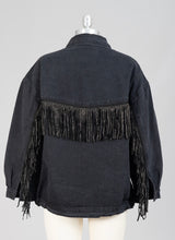 Load image into Gallery viewer, Denim Fringe Jackets
