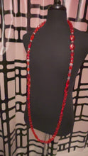 Load and play video in Gallery viewer, Red Hot Long Custom Necklace
