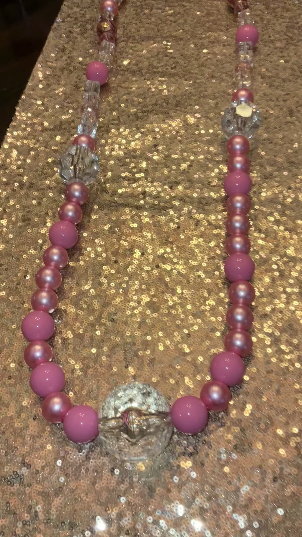 Pink Lady Custom Necklace