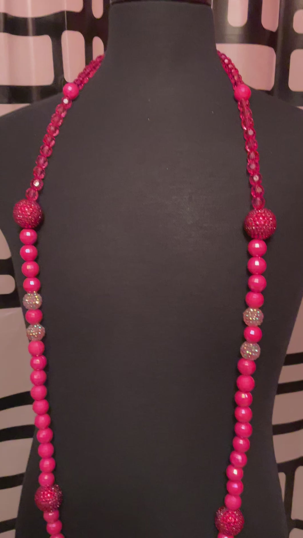 Fucshia Fancy Necklace