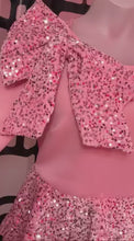 Load and play video in Gallery viewer, Pink Sequin Dress
