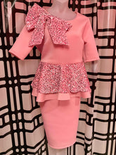 Load image into Gallery viewer, Pink Sequin Dress
