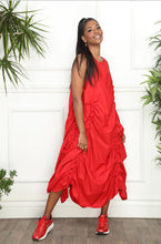 Load image into Gallery viewer, Gathered Woven Dress
