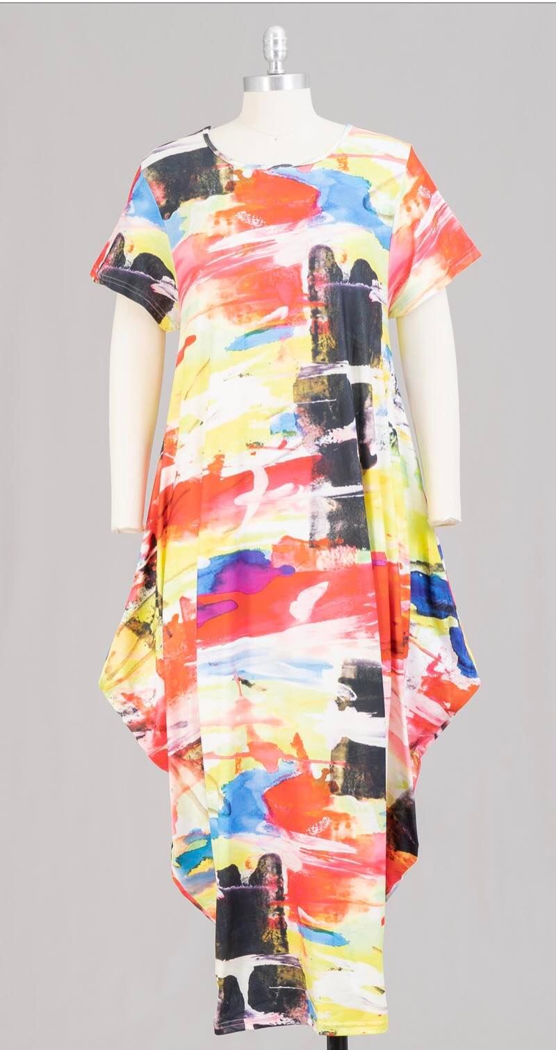 Multicolored Maxi