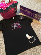Load image into Gallery viewer, Breast Cancer Fitted T-shirt
