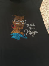 Load image into Gallery viewer, Black Girl Magic Blingy T-shirt
