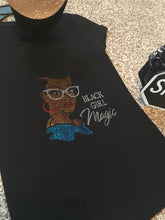 Load image into Gallery viewer, Black Girl Magic Blingy T-shirt
