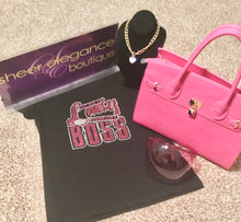 Load image into Gallery viewer, Act Like a Lady  Think Like a Boss-Fitted T-shirt
