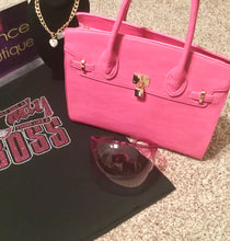 Load image into Gallery viewer, Act Like a Lady  Think Like a Boss-Fitted T-shirt
