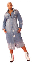Load image into Gallery viewer, Denim Distressed Jacket
