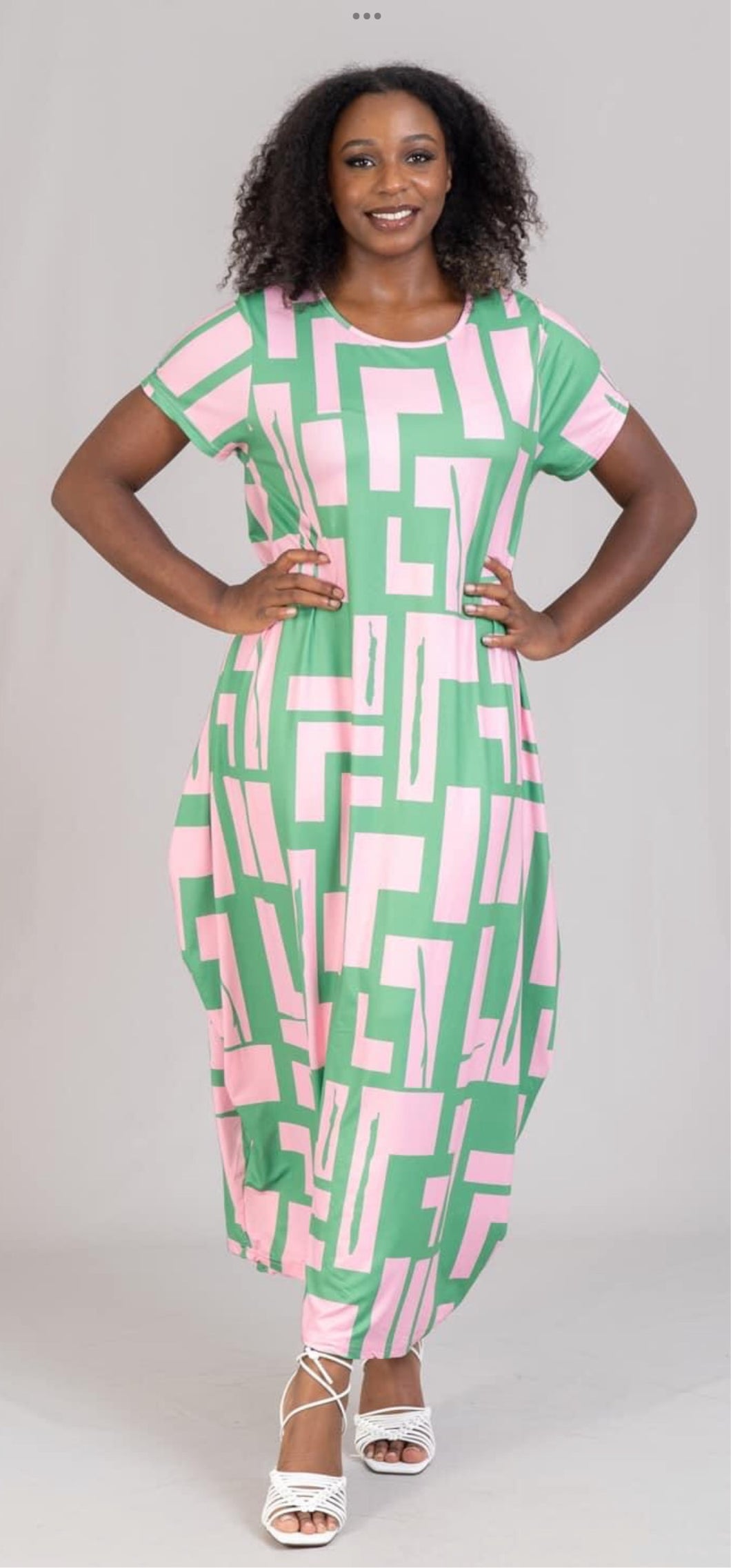 Pink Maze Maxi